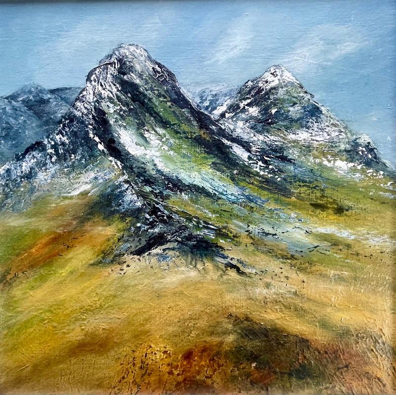 Snow Clings to the Mountains